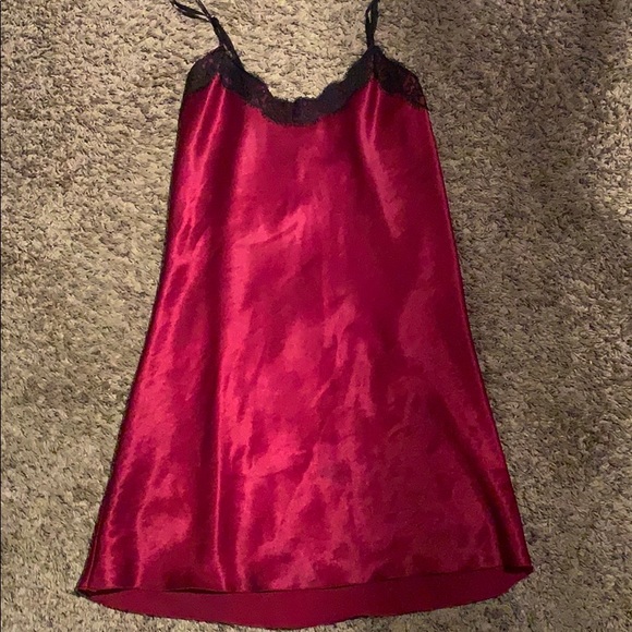 Boohoo Other - Satin & Lace Cami Dress